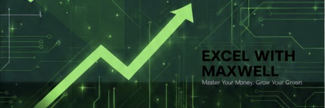 Excel With Maxwell banner