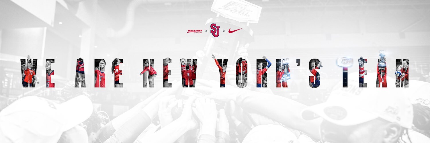 St. John's Volleyball's banner