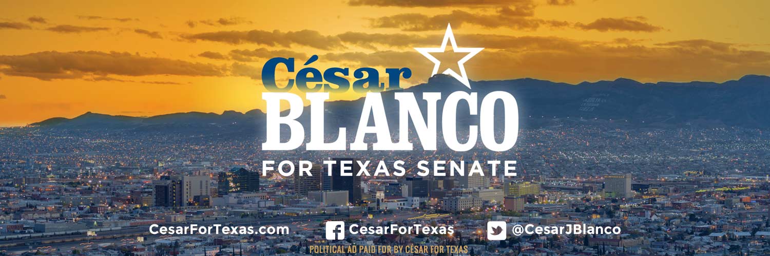 Cesar Blanco's banner