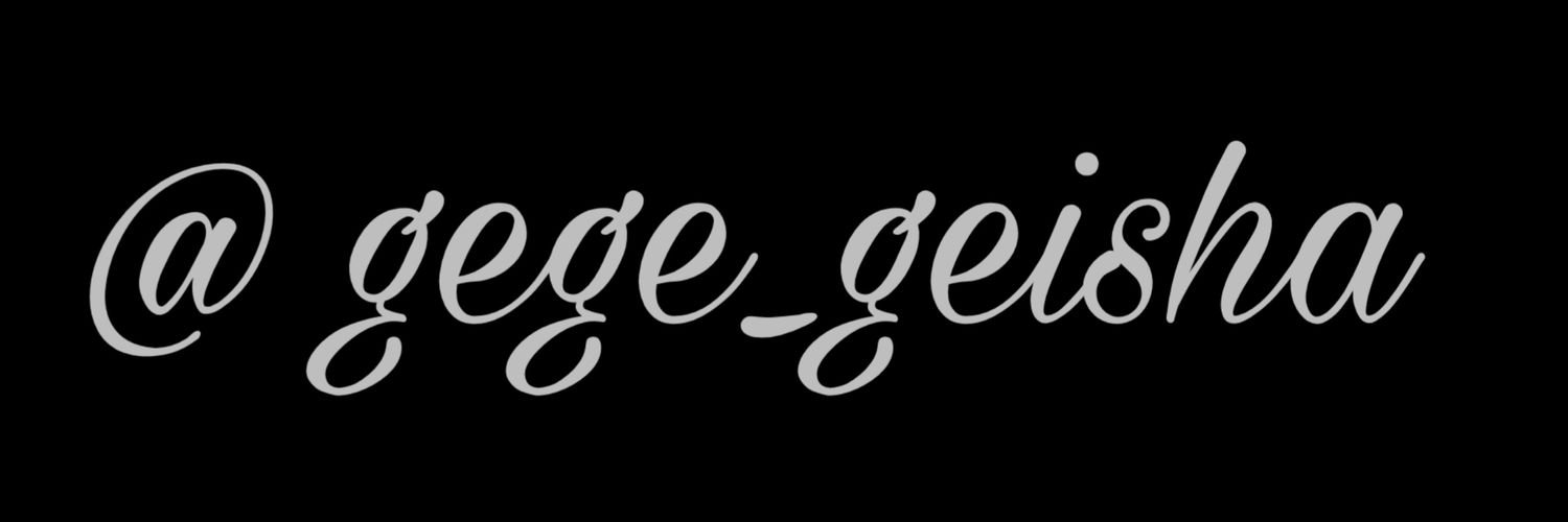 gege_geisha's profile banner image