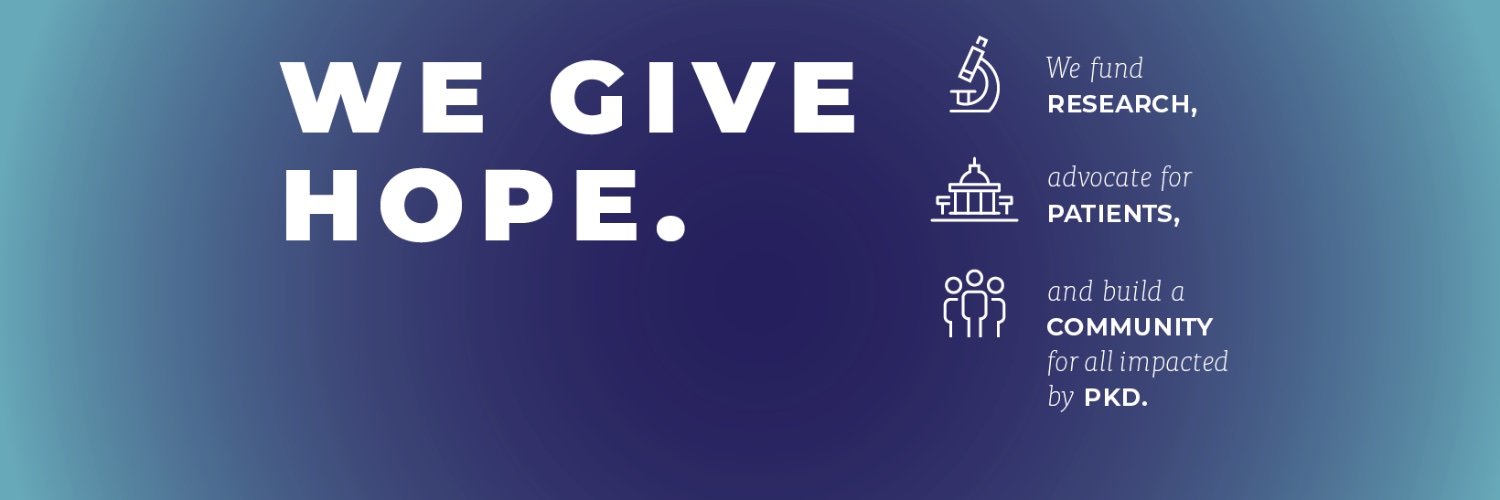 PKD Foundation's banner