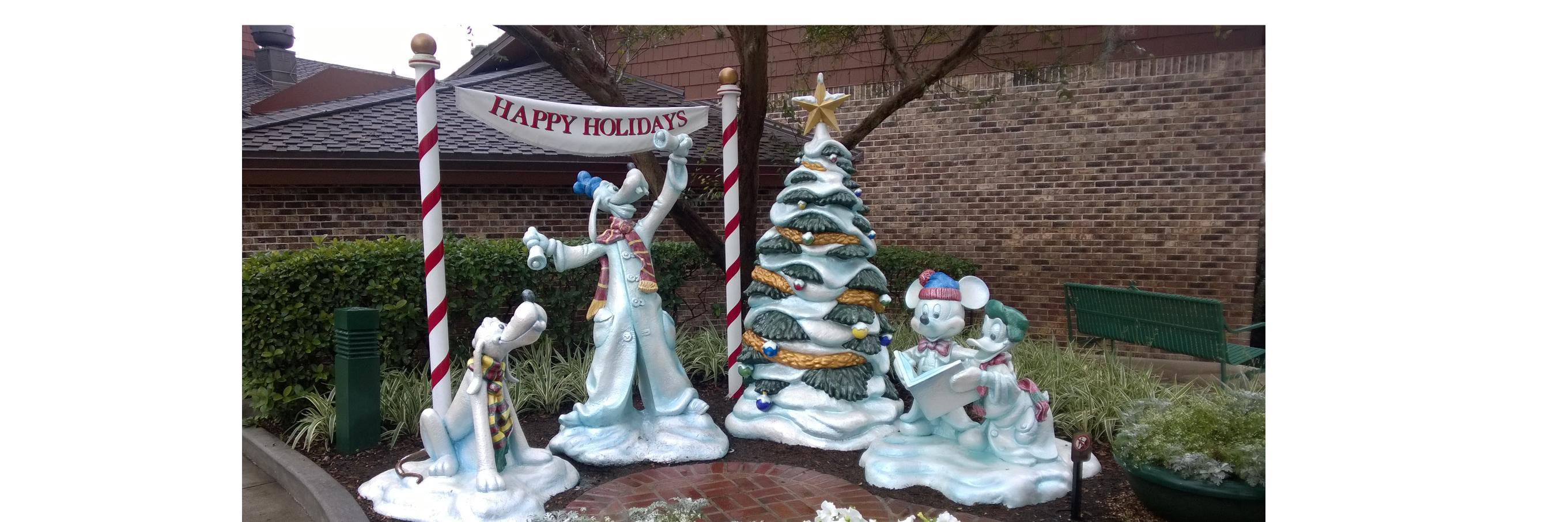 I want to be at Disney for Christmas banner