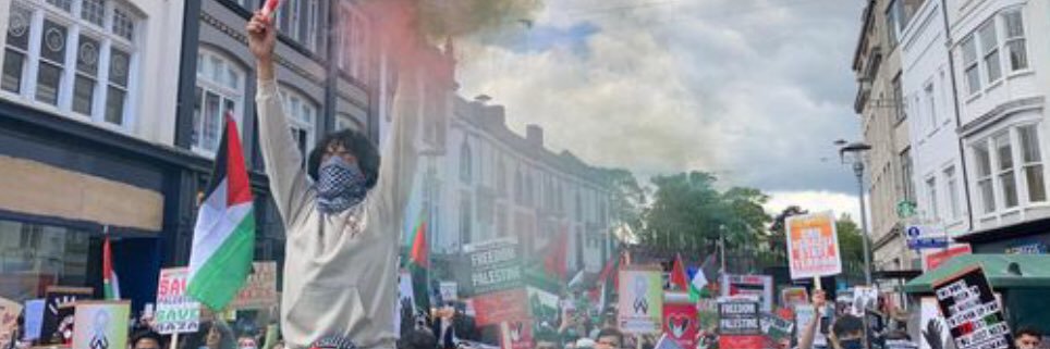 Dave Middleton #CeasefireNow #SundaySocialist banner