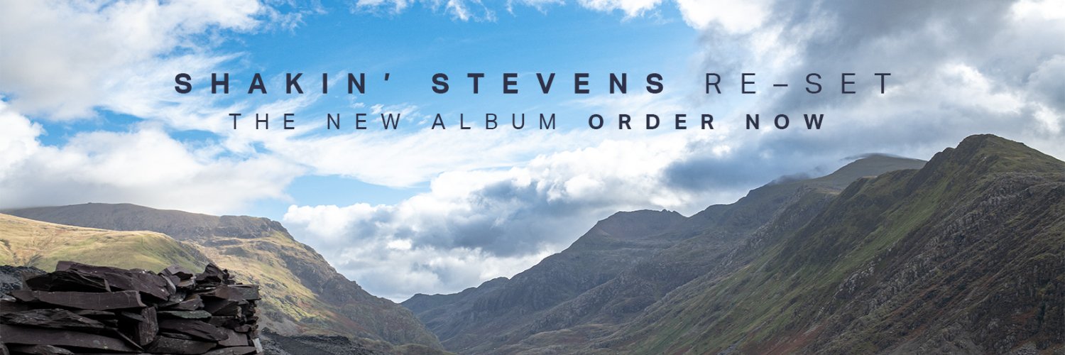 Shakin' Stevens banner