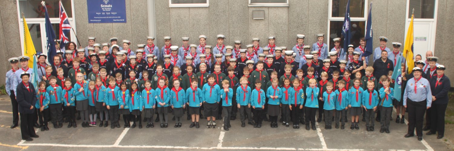 8th Worthing Sea Scouts banner