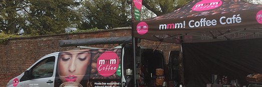 Mmm! Coffee Drinks Co banner