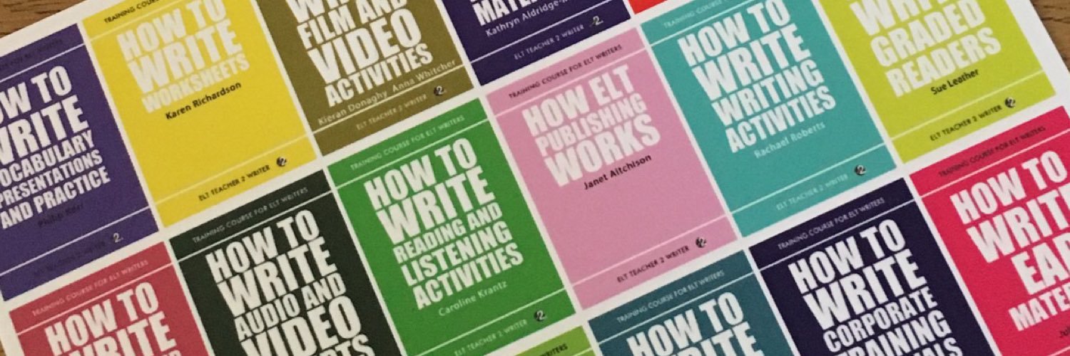 ELT Teacher 2 Writer banner