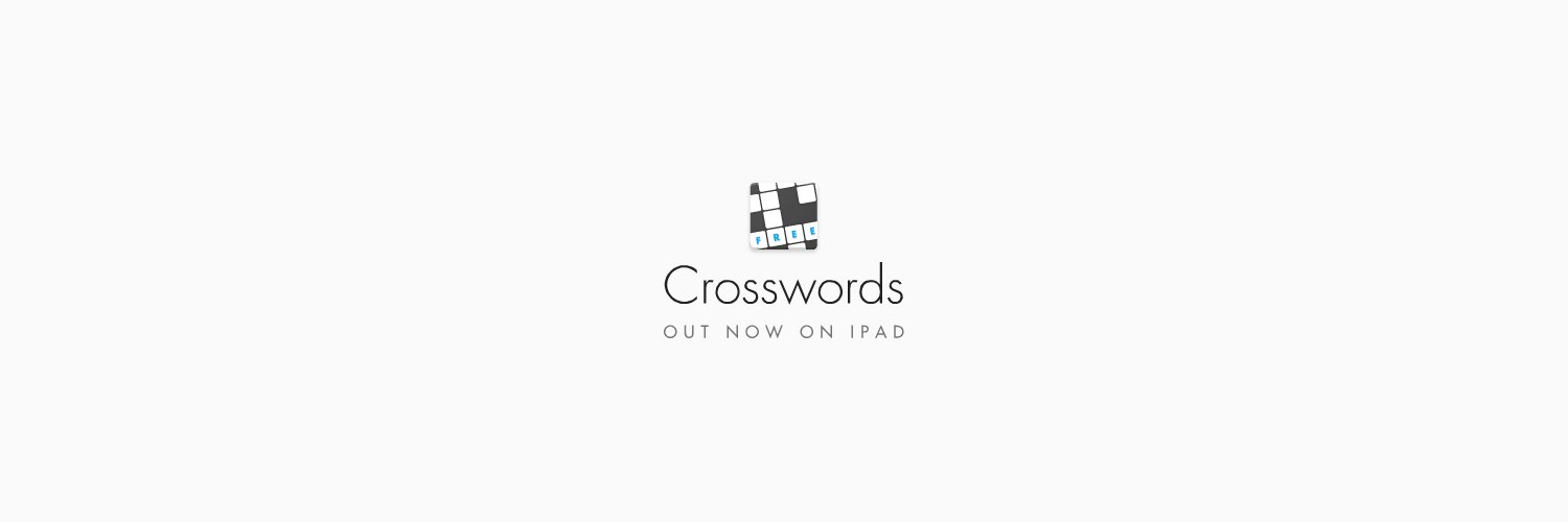 Crosswords banner