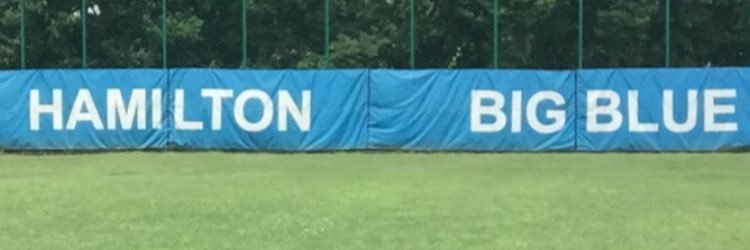 Hamilton JV Baseball banner