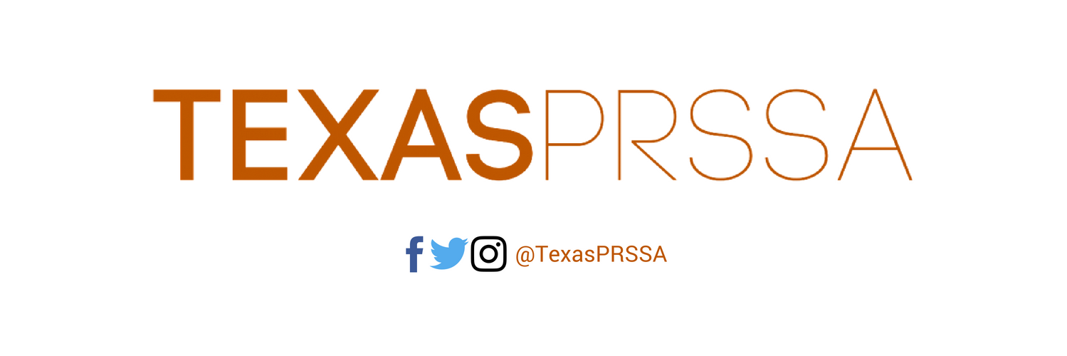 Texas PRSSA banner