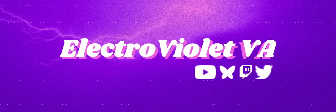 Violet - VA/PNGtuber banner