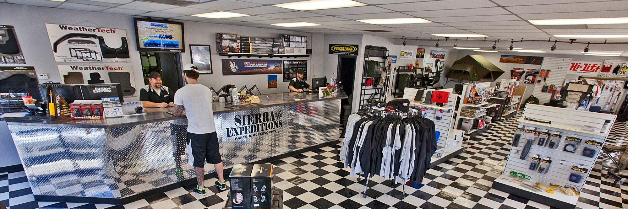 Sierra Expeditions banner