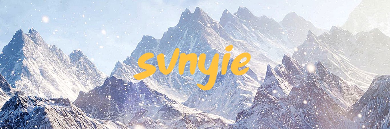 svnyie's profile banner image