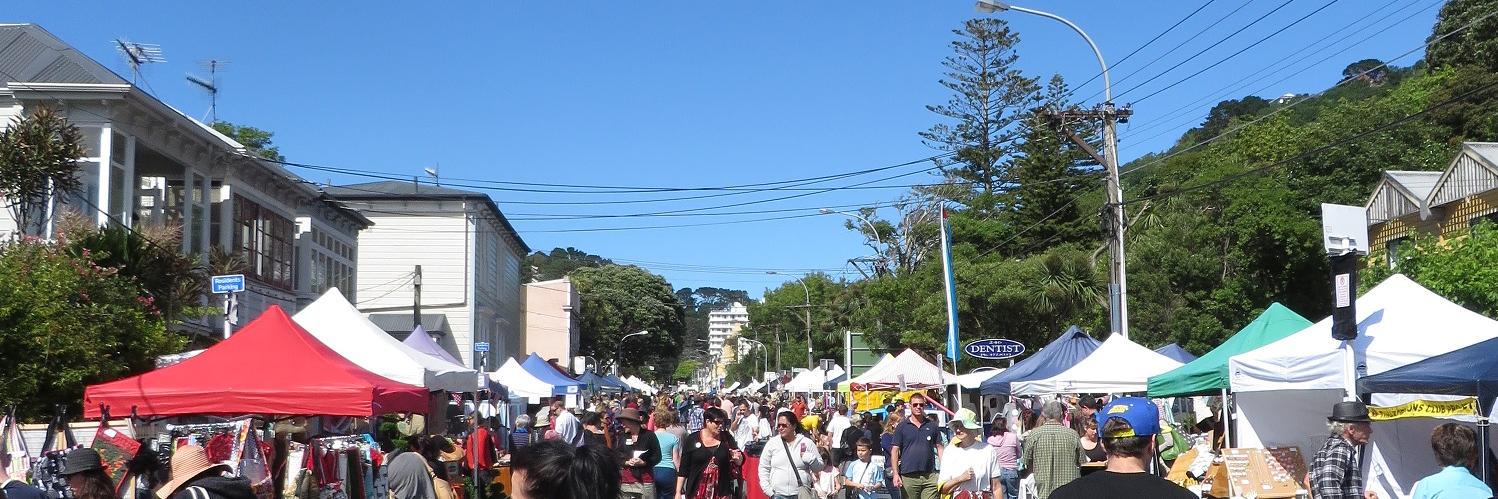 Thorndon Fair banner