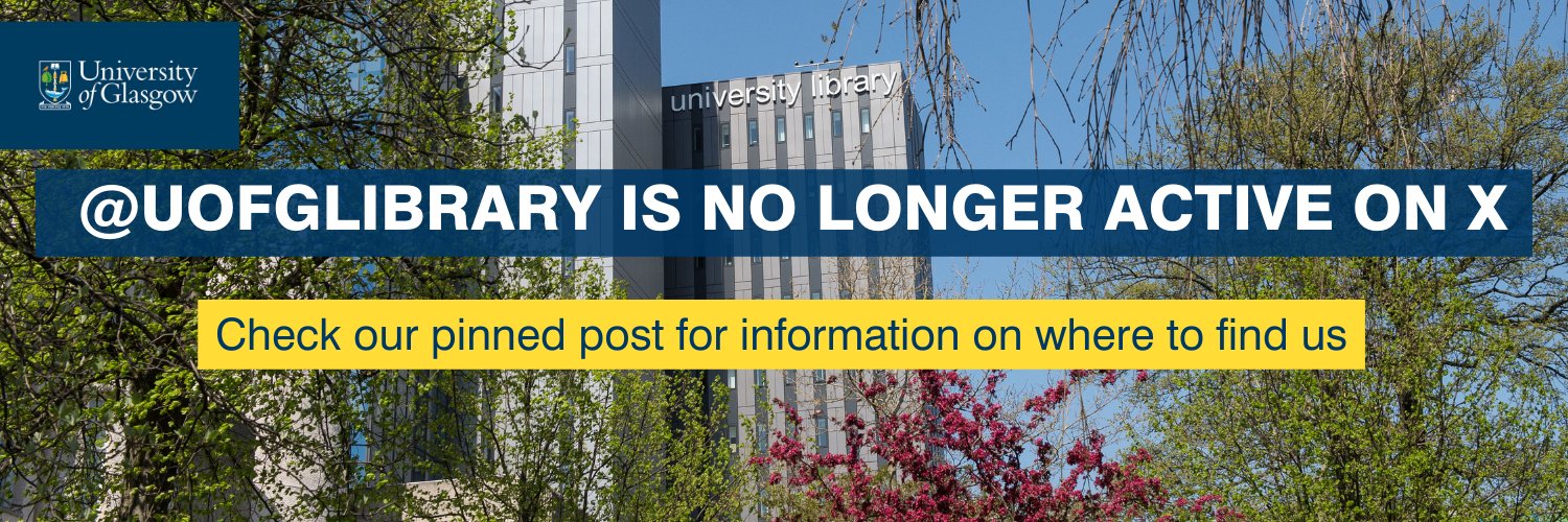 uofglibrary's profile banner image