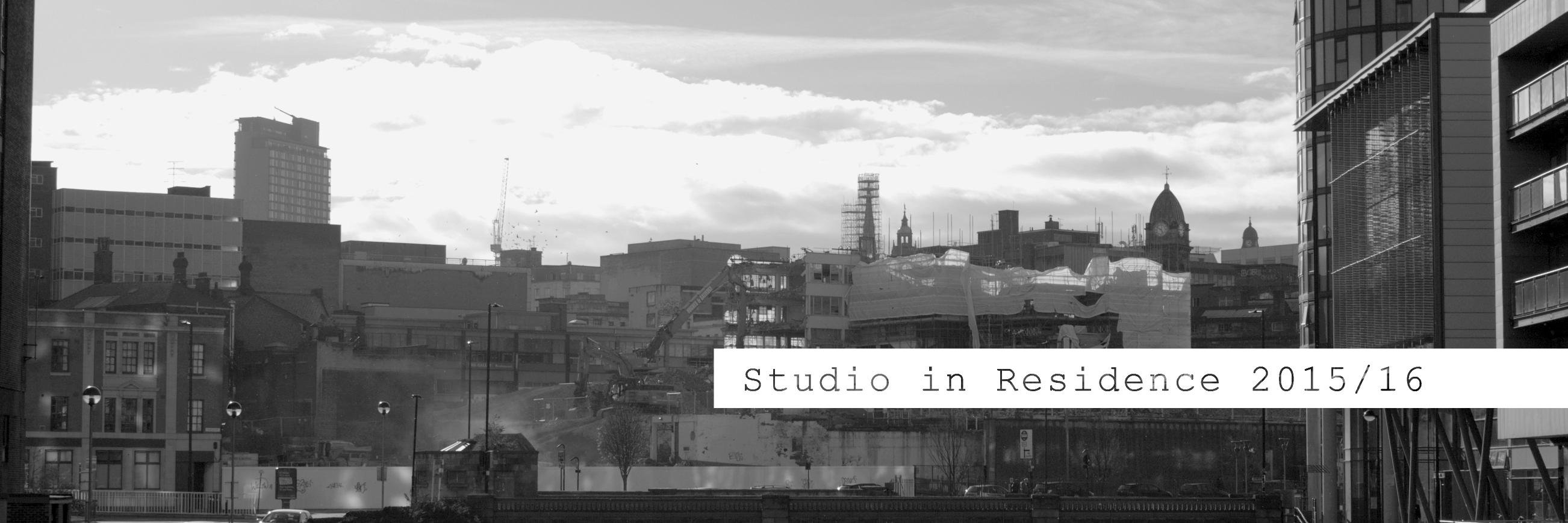 Studio in Residence banner
