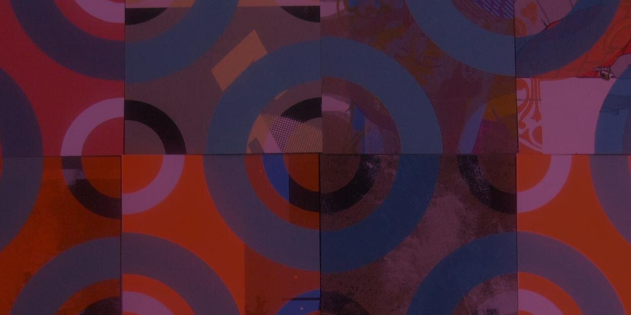 Burlesque of N.A. banner