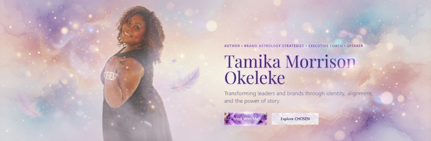 TAMIKA MORRISON OKELEKE -FOUNDER, COMMS EXPERT banner