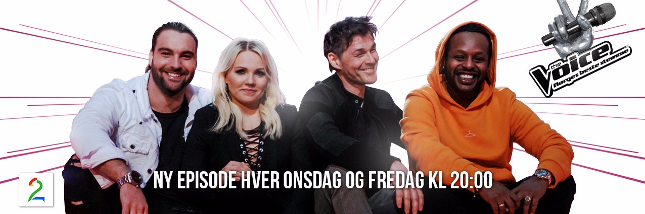 The Voice Norge banner