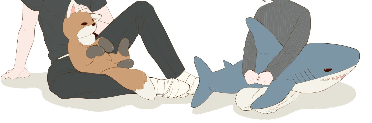 からす原稿中 banner