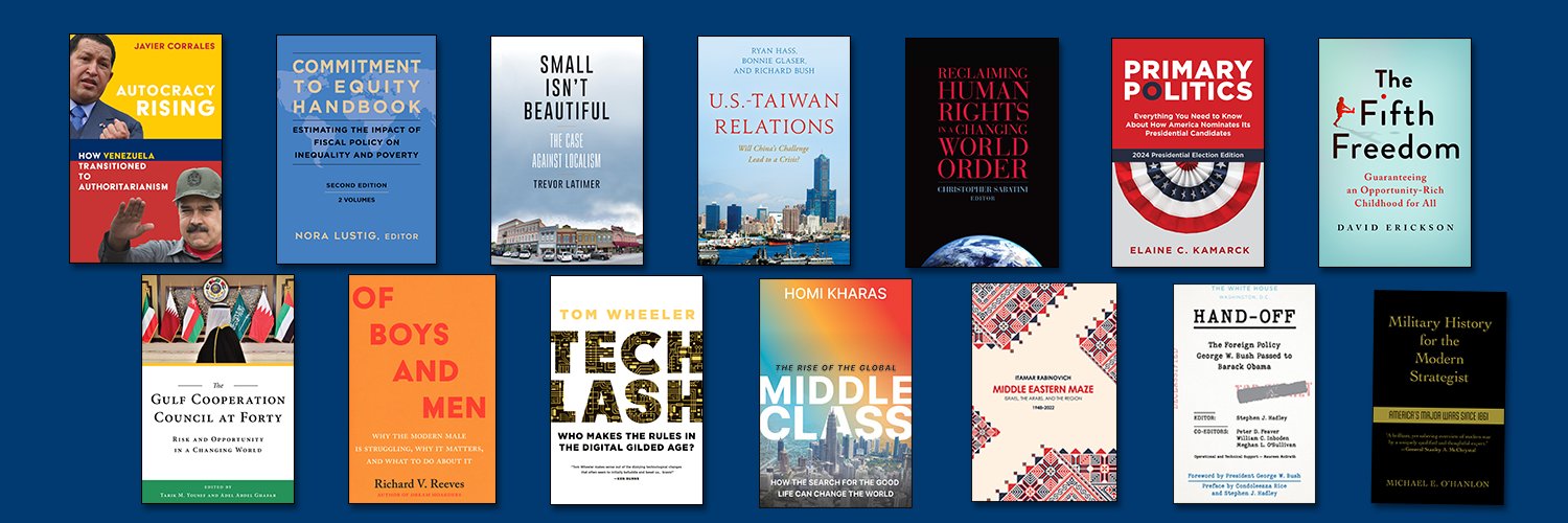 Brookings Institution Press banner