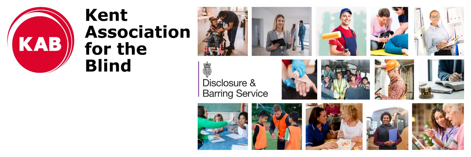 Kent Association for the Blind banner