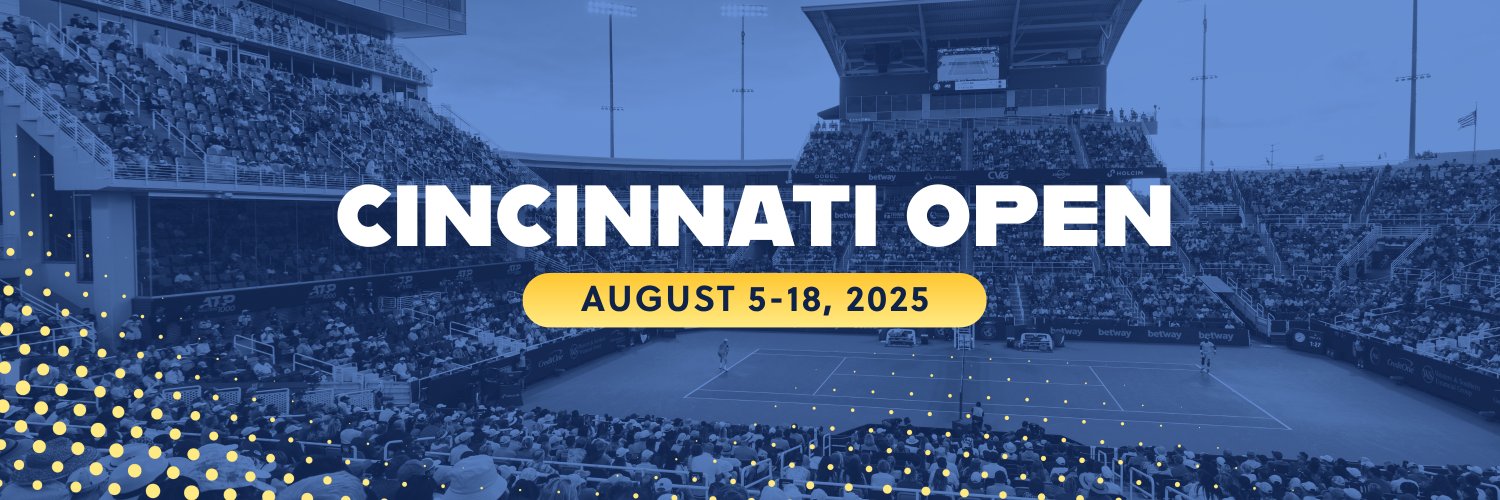Cincinnati Open's banner