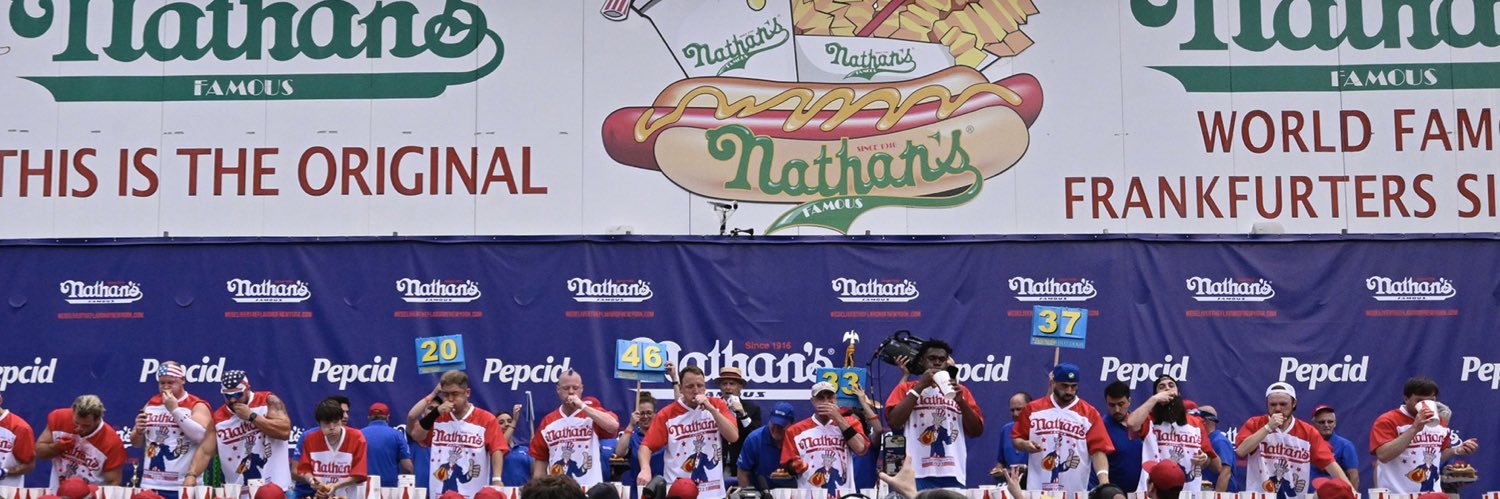 Major League Eating's banner