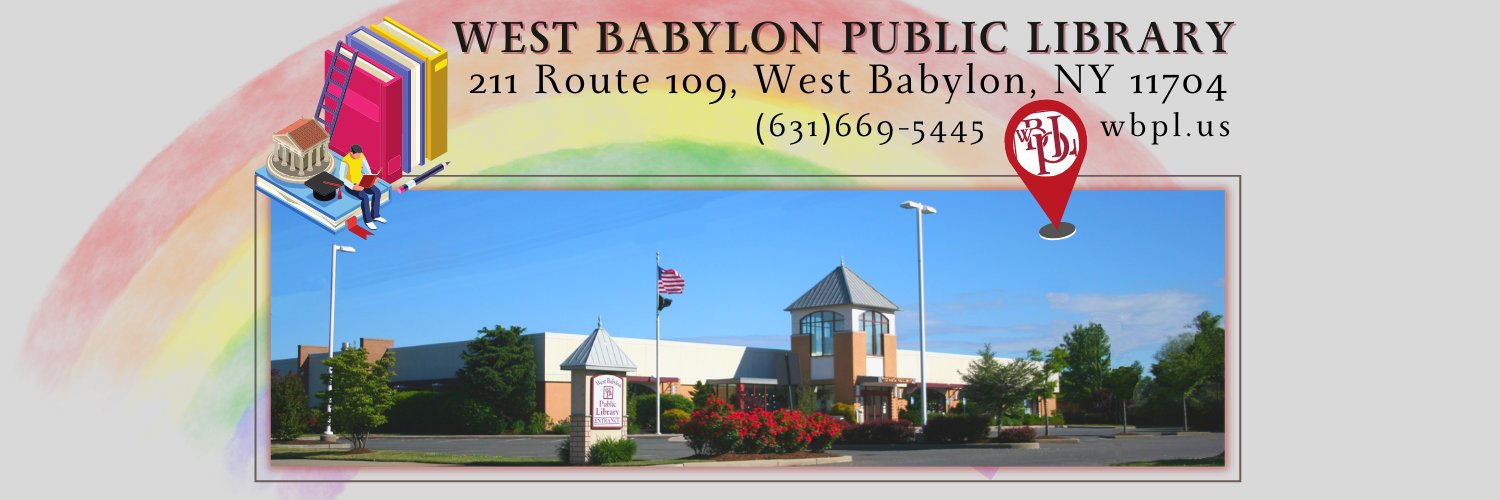 West Babylon Library banner