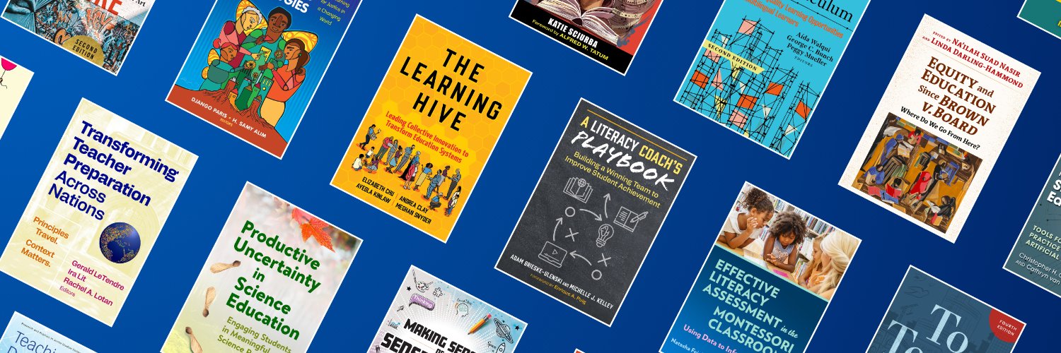 Teachers College Press banner