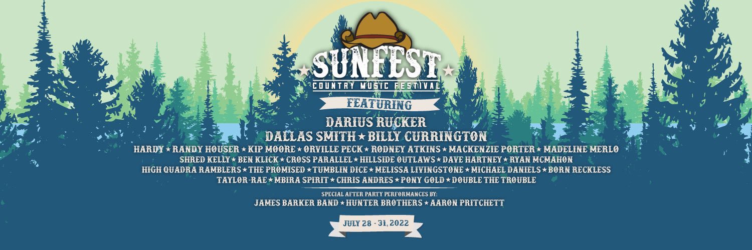 Sunfest Country banner