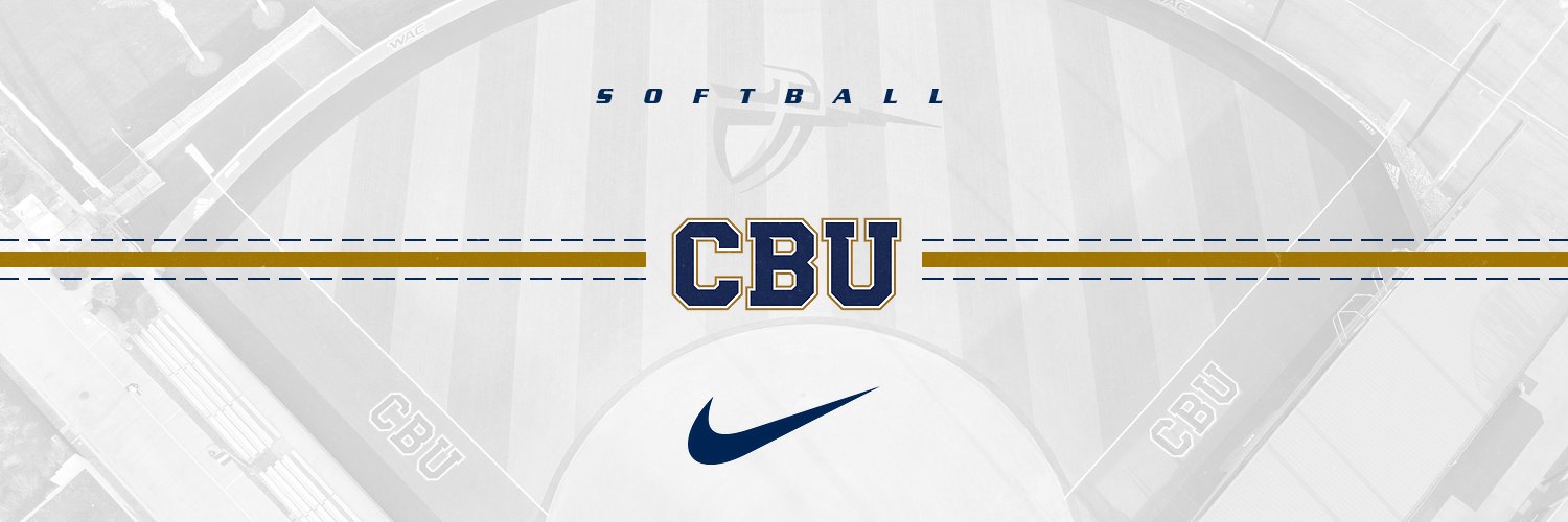 California Baptist Softball banner