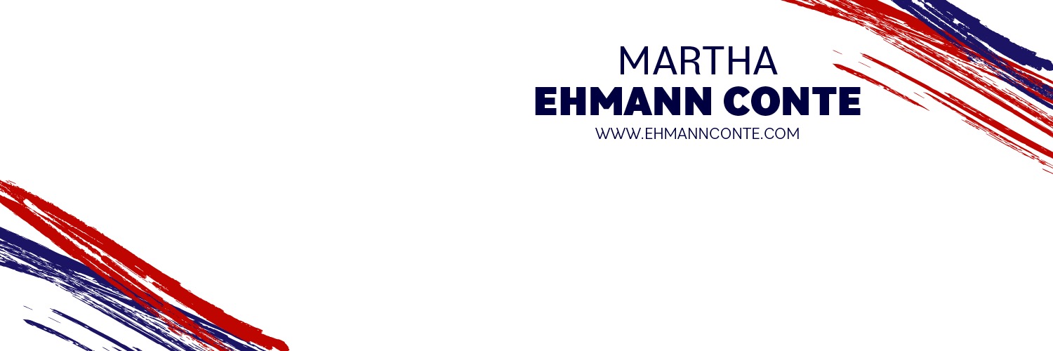 Martha Ehmann Conte's banner