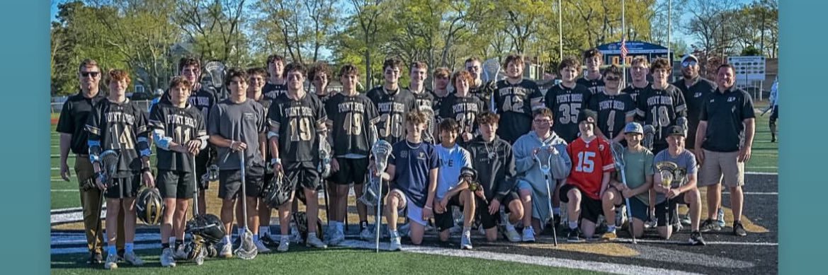 Point Boro Lacrosse banner