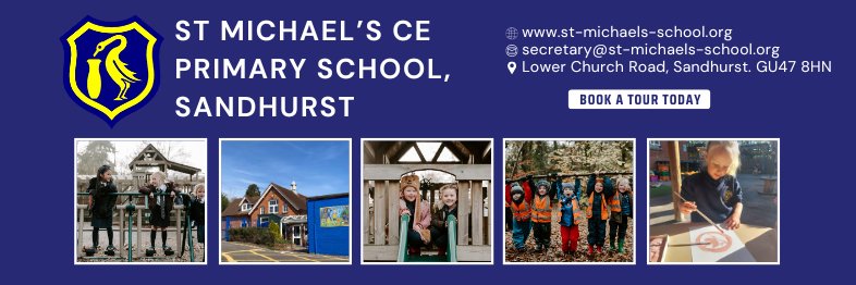 St Michael's CE Primary School, Sandhurst banner