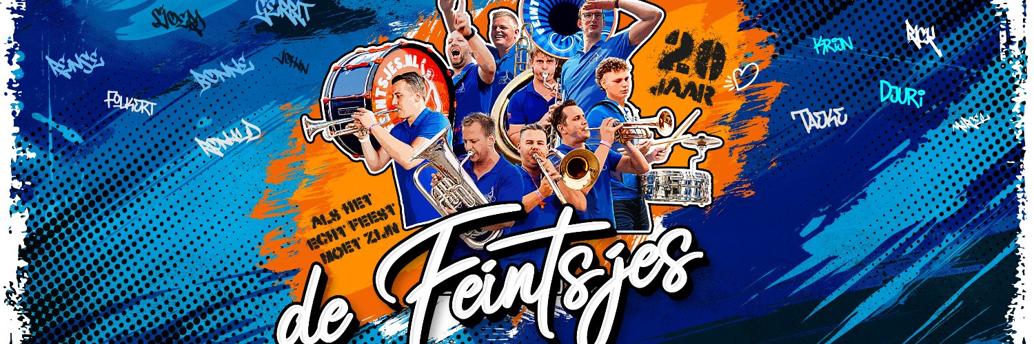 Dweilorkest de Feintsjes banner