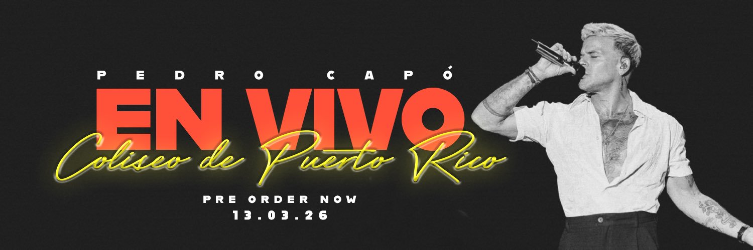 Pedro Capó banner