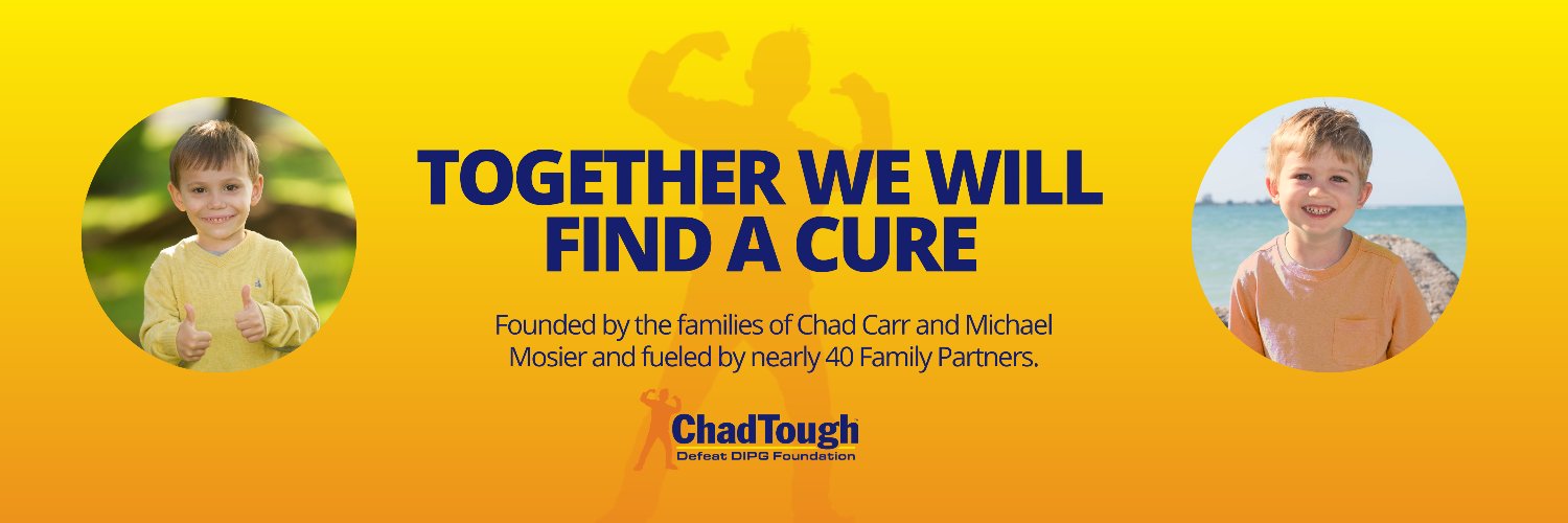 ChadTough Defeat DIPG Foundation banner