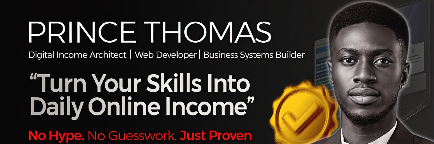iprincethomas's profile banner image