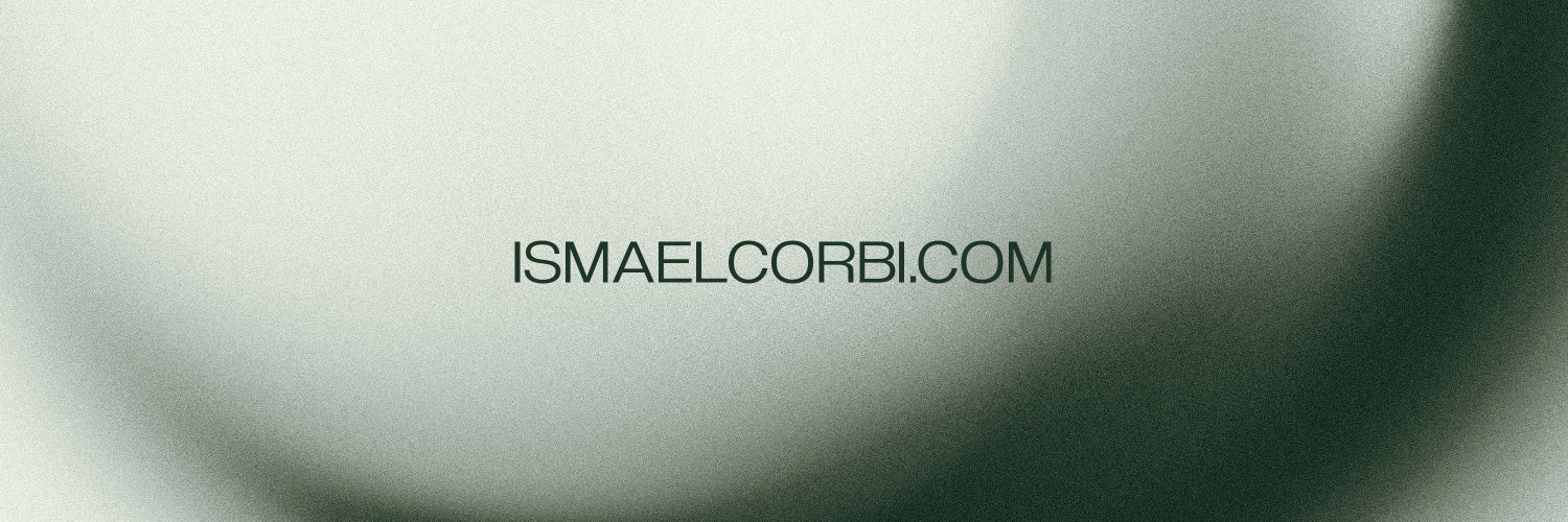 ismaelcorbi's profile banner image