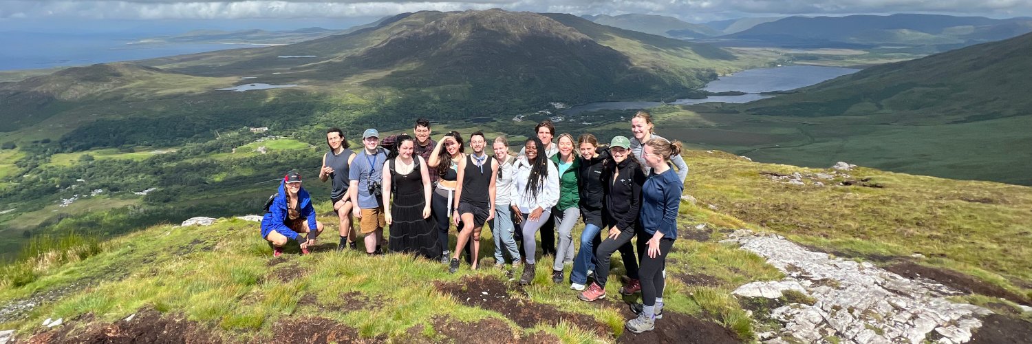 Notre Dame Creative Writing banner