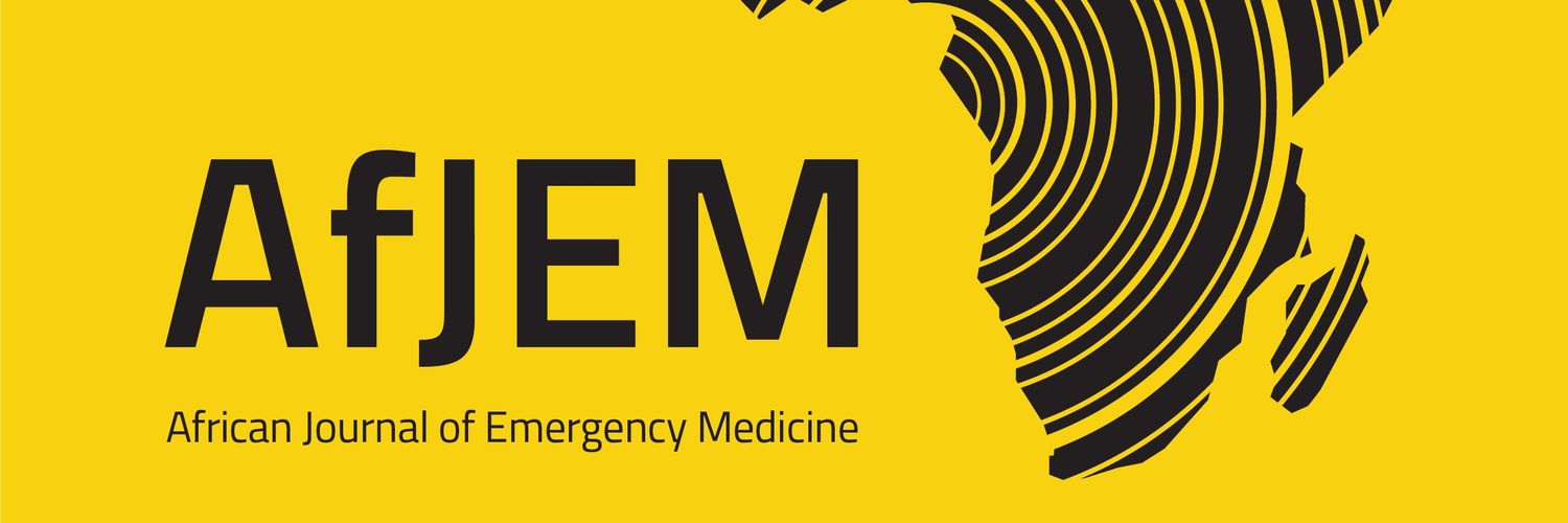 Afr J Emerg Med banner