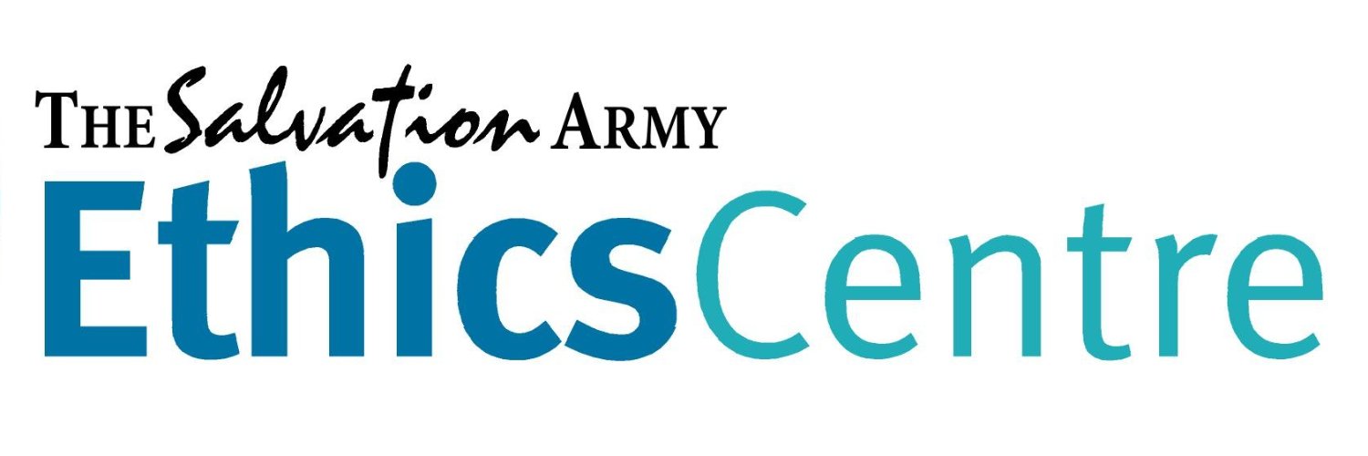 The Salvation Army Ethics Centre banner