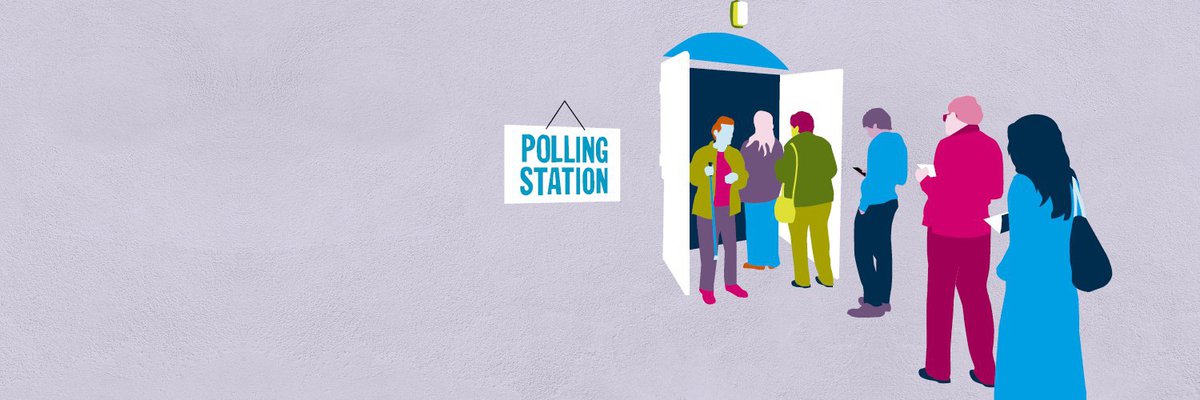 Electoral Commission's banner