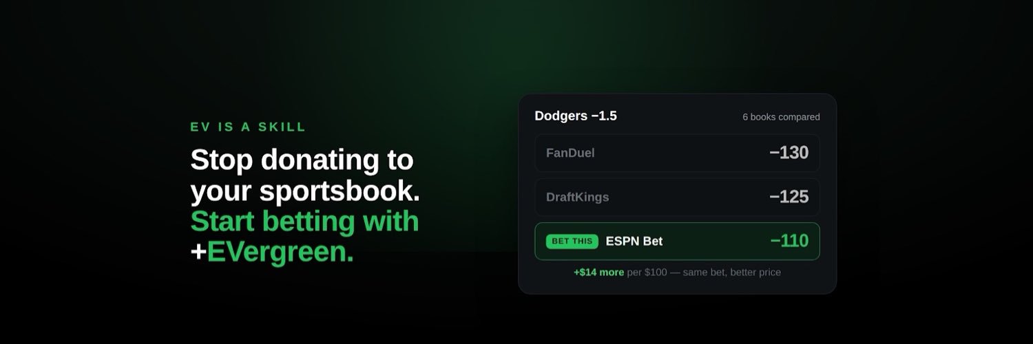 EVergreenBets's profile banner image