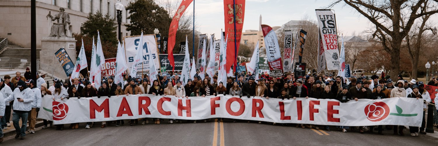 March for Life banner