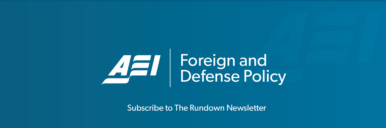 AEI Foreign Policy's banner
