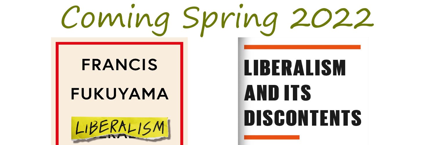 Francis Fukuyama's banner