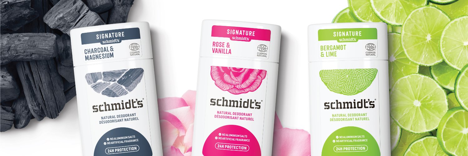 Schmidt's Naturals™ banner