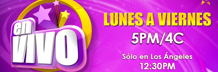 En Vivo banner